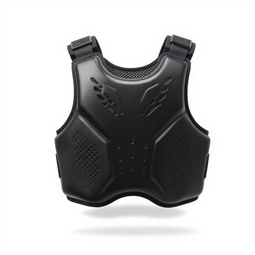 Hero shot of Foam Boxing Chest Protector on white studio background, full product visible